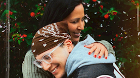 שחר טבוך ואמא שלו, צילום: ללא קרדיט